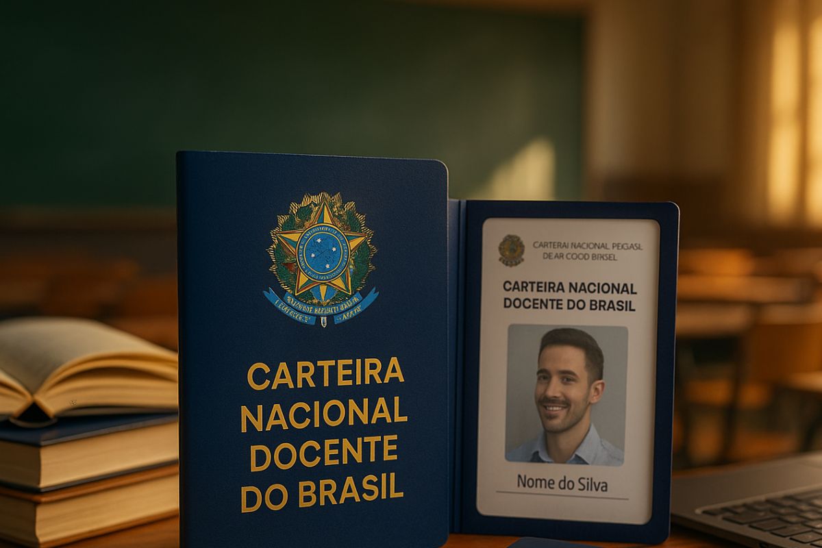 Carteira Nacional Docente digital e gratuita vale para educação básica e superior no Brasil, integra o Mais Professores e reconhece milhões de docentes.