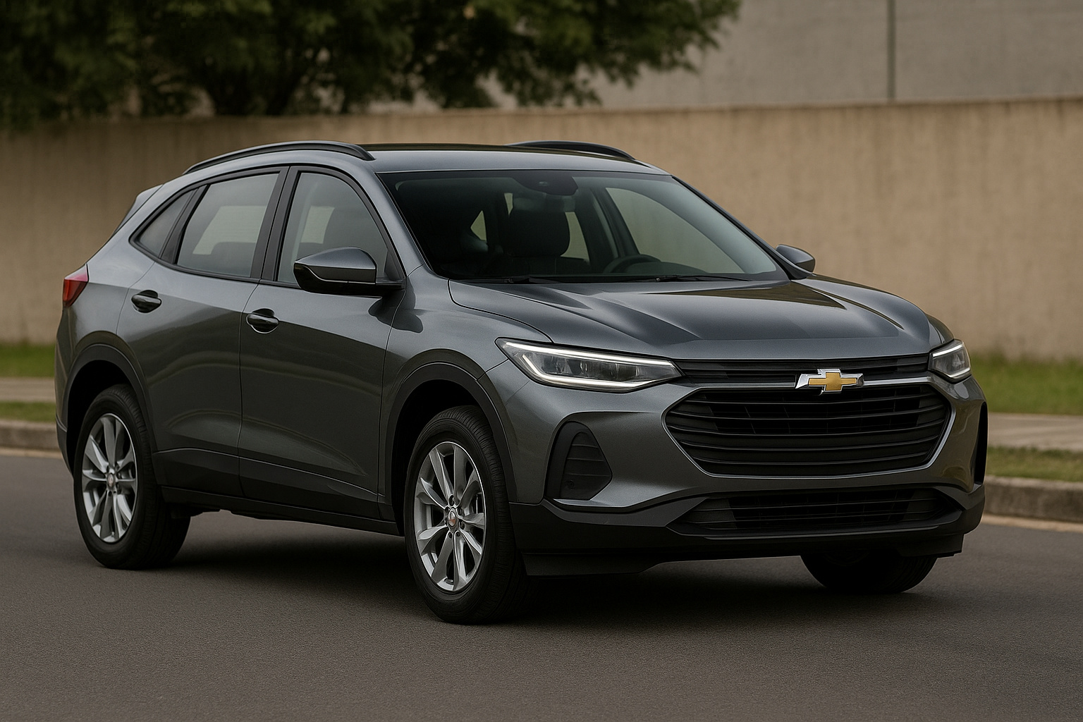 SUV cupê da Chevrolet baseado no Onix com design moderno e motor Hyundai HB20 previsto para 2030