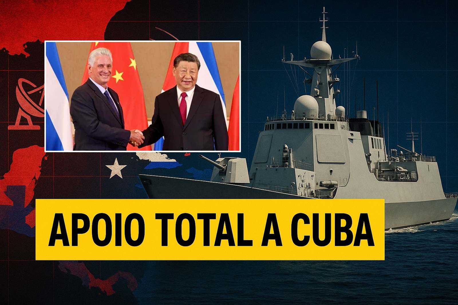 China reforça apoio a Cuba e mira presença militar próxima aos EUA; Xi Jinping promete novos acordos e apoio econômico à ilha em crise