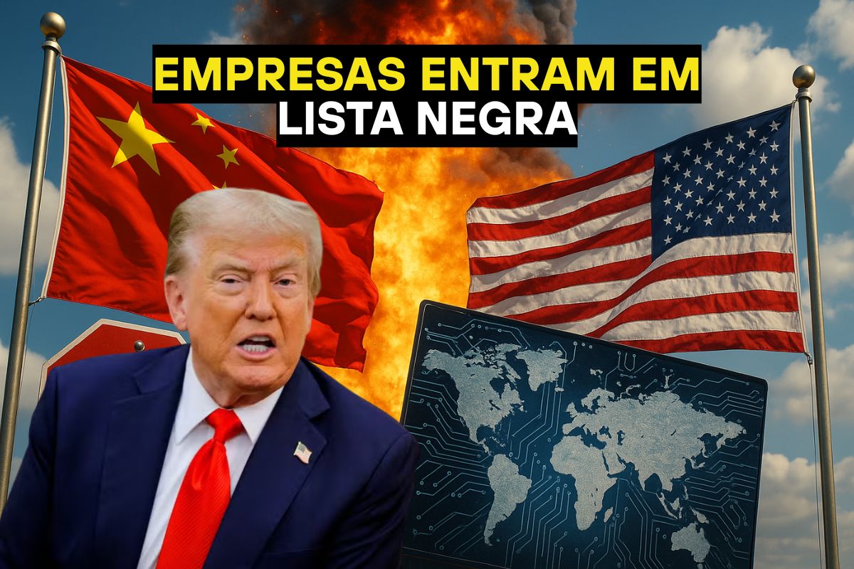 China coloca empresas dos EUA em listas de controle e amplia disputa comercial; impacto pode atingir o Brasil com riscos e novas oportunidades