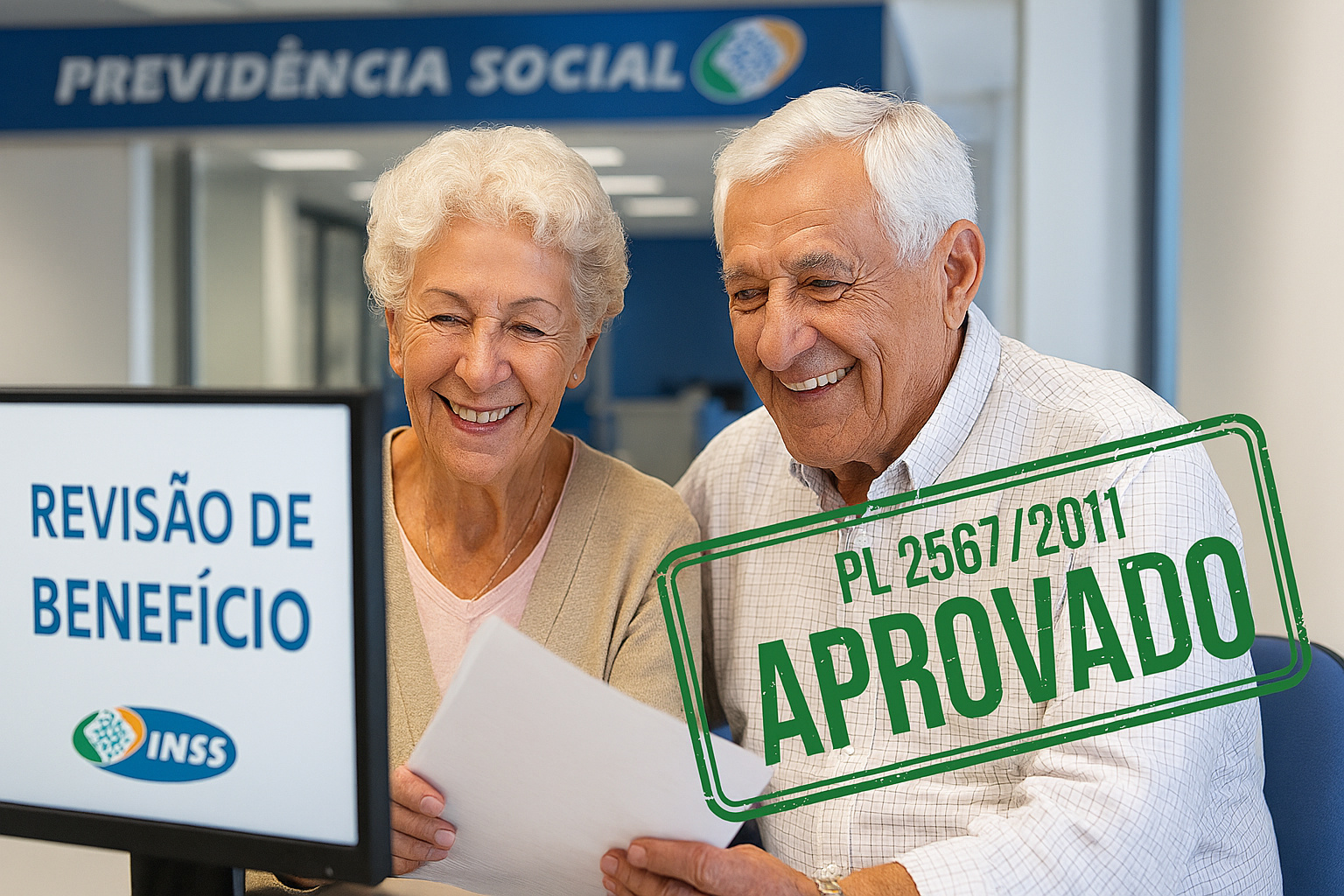 Com a aprovação do PL 2567/2011 pela Comissão de Previdência da Câmara em 2025, aposentados que voltarem a trabalhar e contribuírem por 60 meses poderão pedir recálculo do benefício