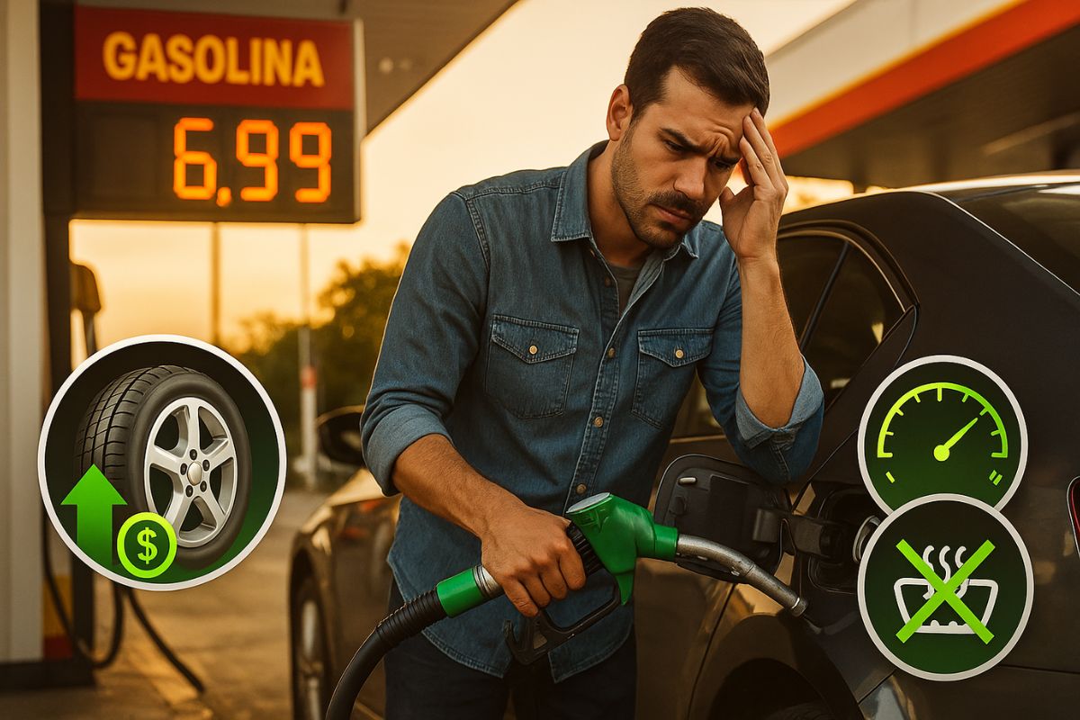 Motoristas já aplicam técnicas simples para economizar o consumo de combustível, reduzindo gastos em até 20% mesmo com a alta acumulada desde 2024