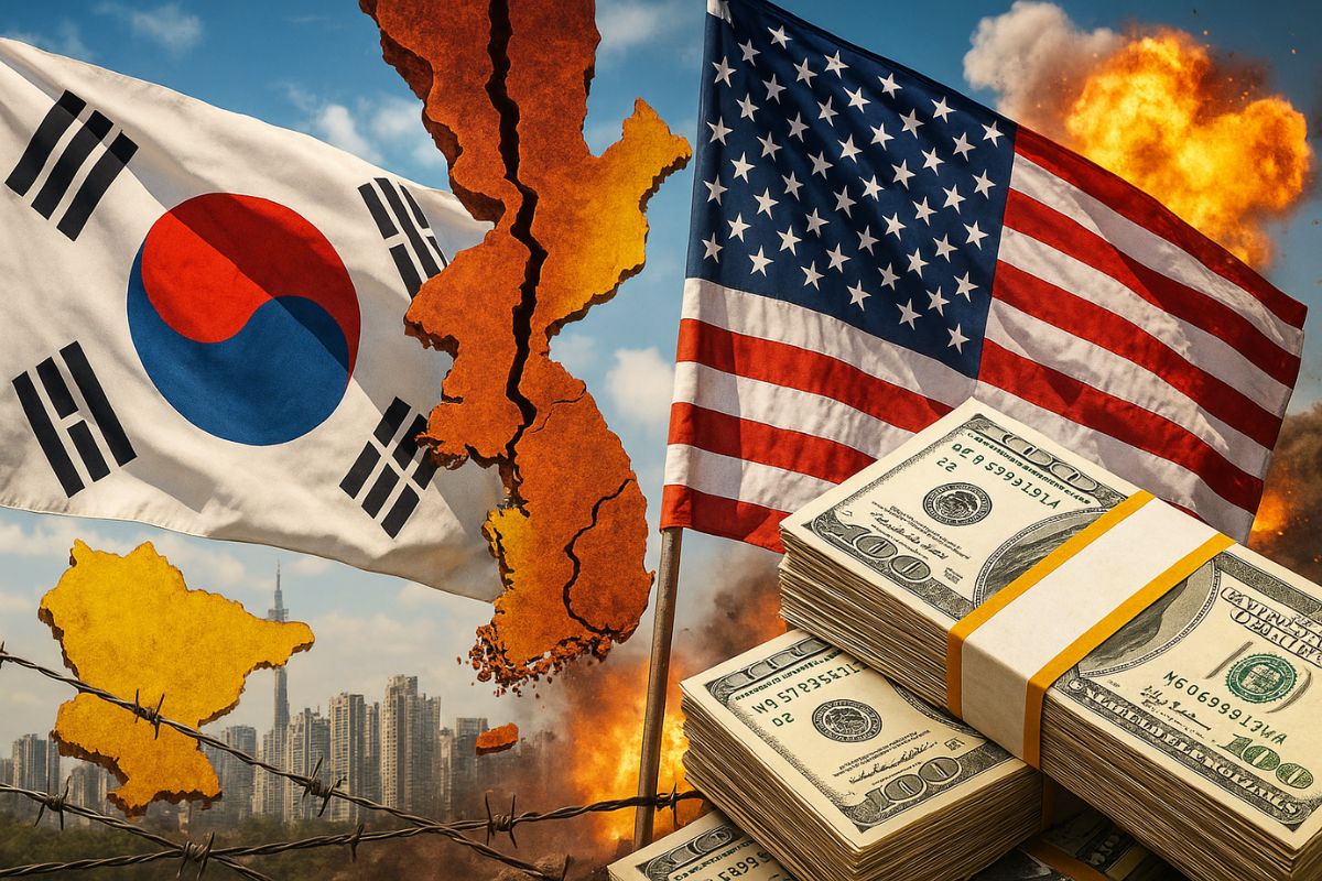Coreia do Sul enfrenta impasse histórico com os EUA em acordo bilionário