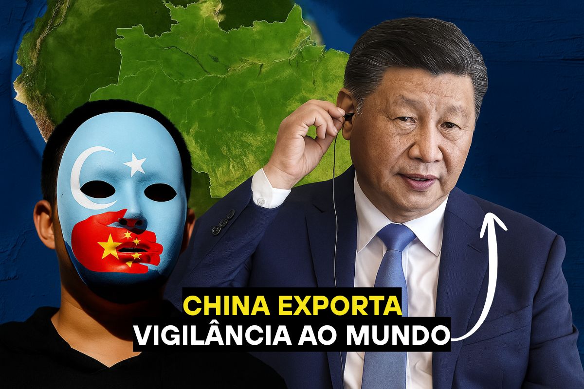 Vazamento revela exportação de dados pela censura chinesa, com vigilância digital do Partido Comunista Chinês ampliando poder da China.