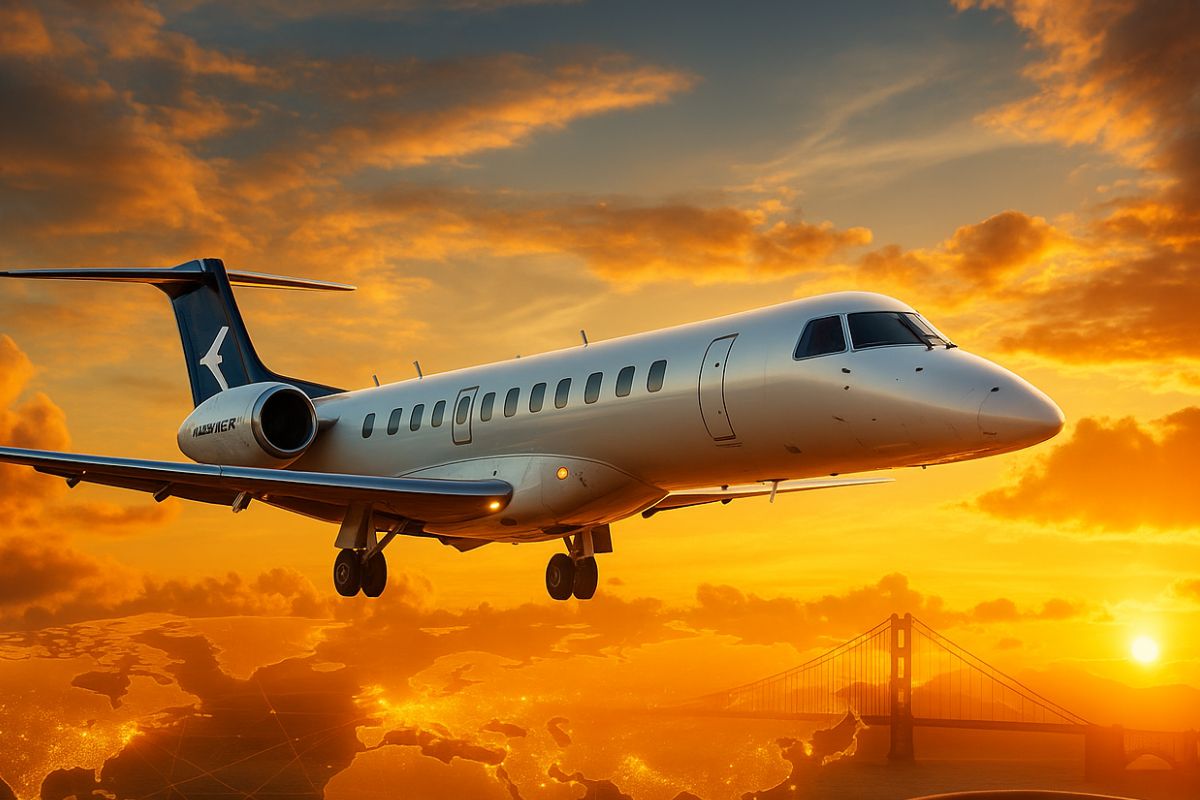 O ERJ145 é o jato brasileiro que mudou a aviação regional nos anos 1990, recebeu certificação tripla, chegou à ponte aérea Rio–São Paulo em 2002 e segue voando em mais de 900 unidades ao redor do mundo, segundo o canal Aviões e Músicas.