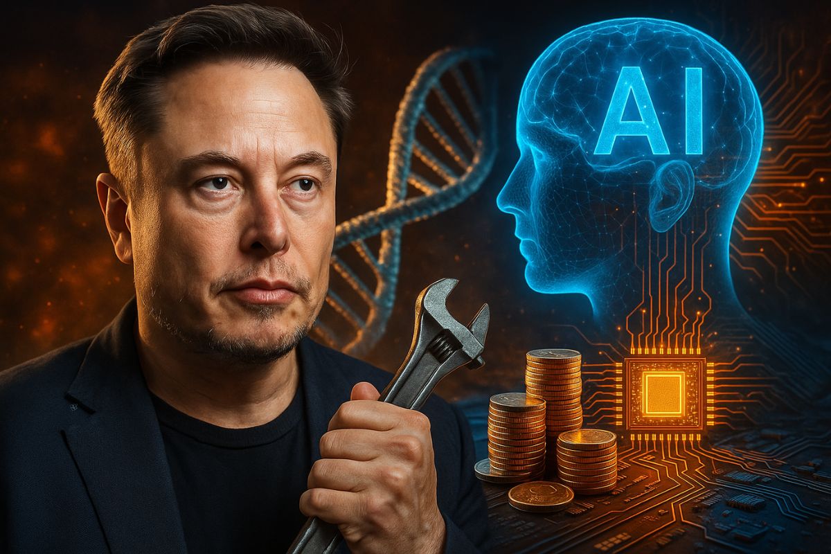Em entrevista, Elon Musk apontou três áreas que considera decisivas para a sobrevivência e evolução da espécie humana: IA, genética e neurotecnologia
