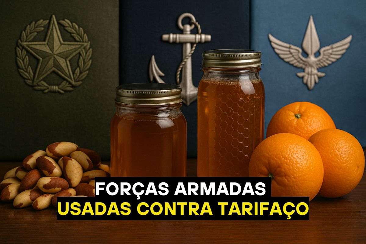 Com o tarifaço de Trump contra o Brasil, Lula articula uso das Forças Armadas para comprar da agricultura familiar e proteger pequenos produtores.