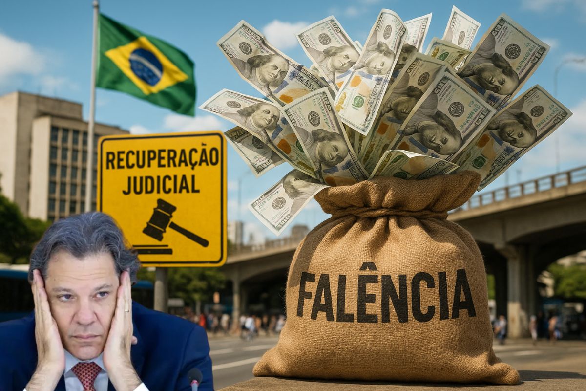 Haddad alerta que setores podem distorcer a recuperação judicial para evitar falência, enquanto empresas em crise usam a lei sob análise do governo.