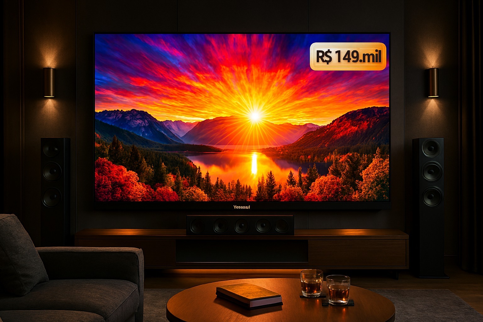 R$ 149 mil em uma TV? Hisense lança modelo gigante de 116 polegadas com brilho de 8.000 nits, som Dolby Atmos 6.2.2 e experiência de cinema em casa