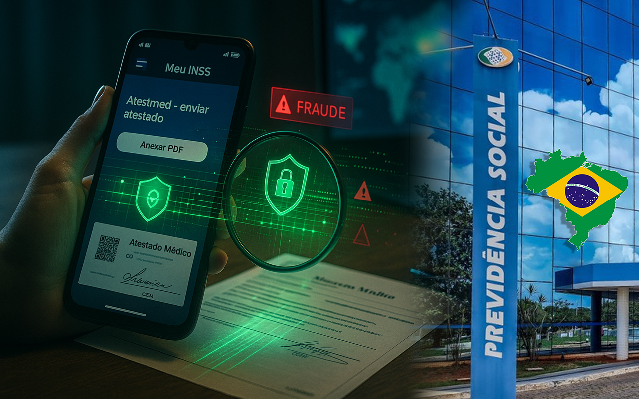 INSS liga 'detector de fraudes' no Meu INSS e inteligência artificial analisa atestados digitais e promete barrar golpes antes do pagamento