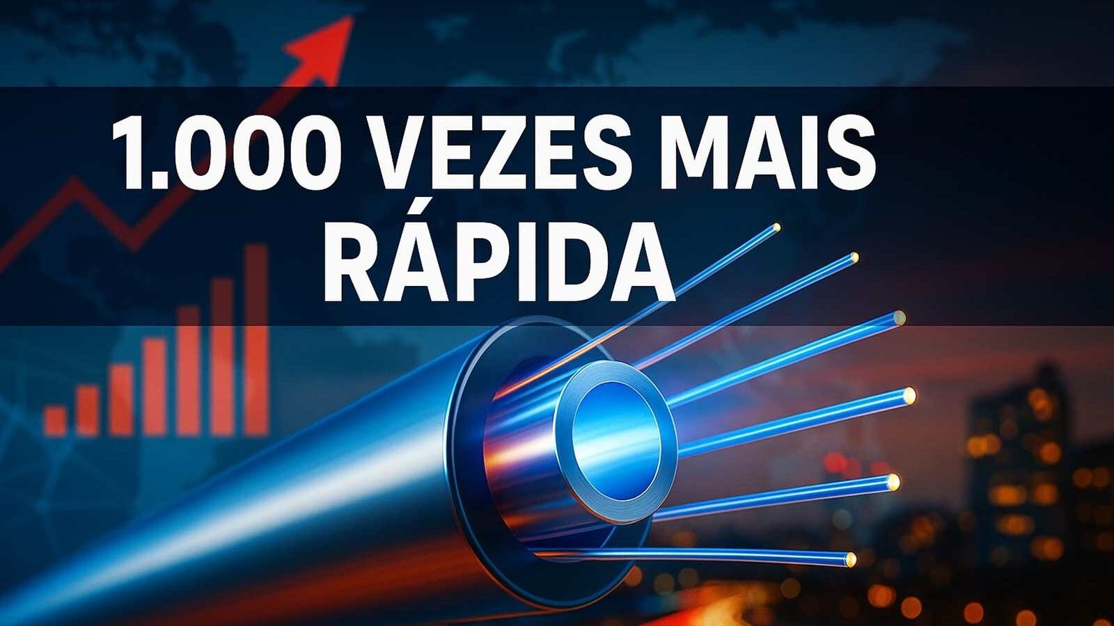 Fibra de vidro oca promete internet 1.000x mais potente e rápida que a atual