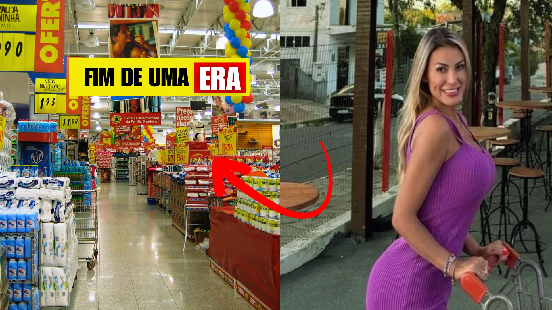 Andressa Urach encerra o Super Urach no RS, anuncia liquidação de estoque, venda de equipamentos e mudança definitiva para São Paulo.