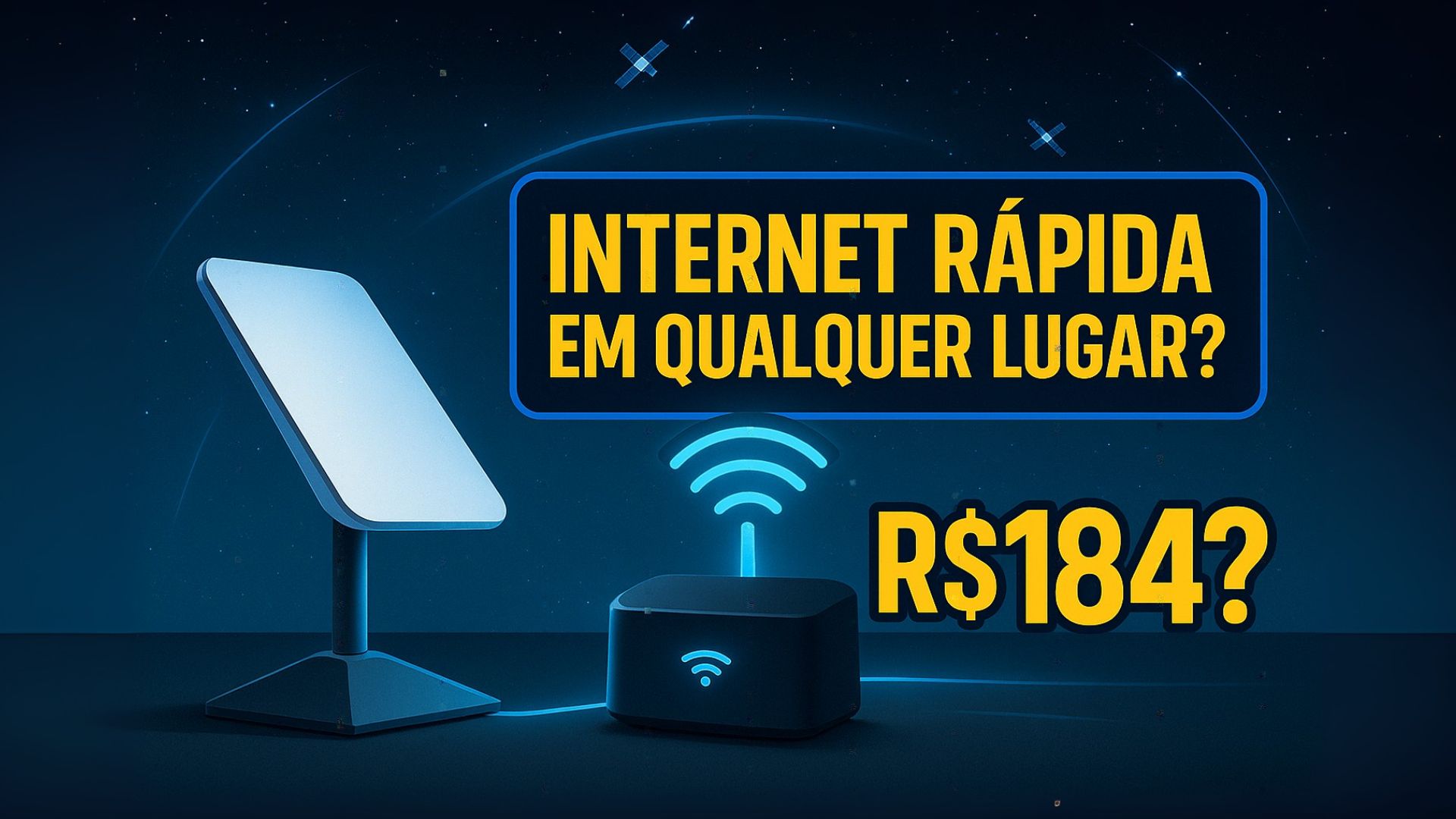 Starlink Mini chega ao Brasil com antena portátil, dados ilimitados e velocidade acima de 100 Mbps. Conheça preços e planos disponíveis.