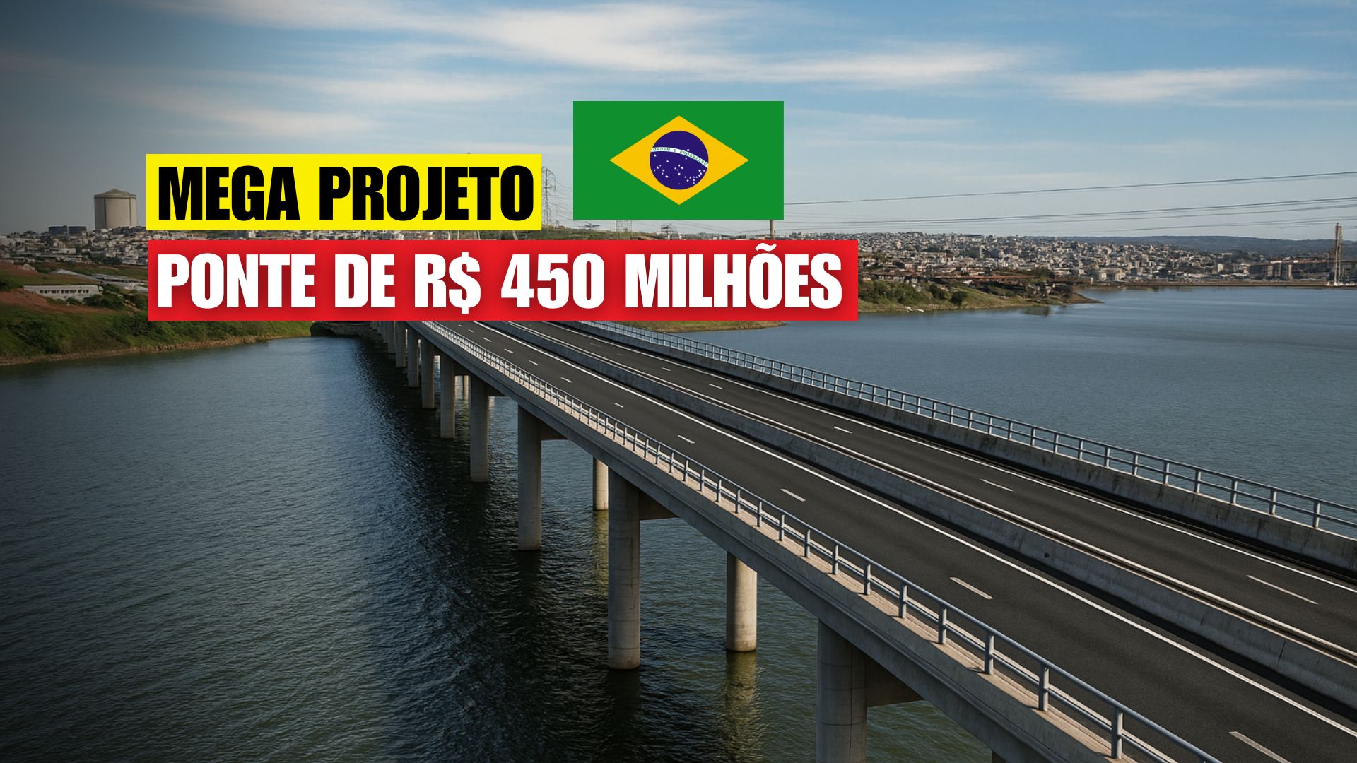 Ponte de R$ 450 milhões na Zona Sul de SP terá 700 metros, ciclovia e integração com transporte público, beneficiando 1 milhão de moradores.