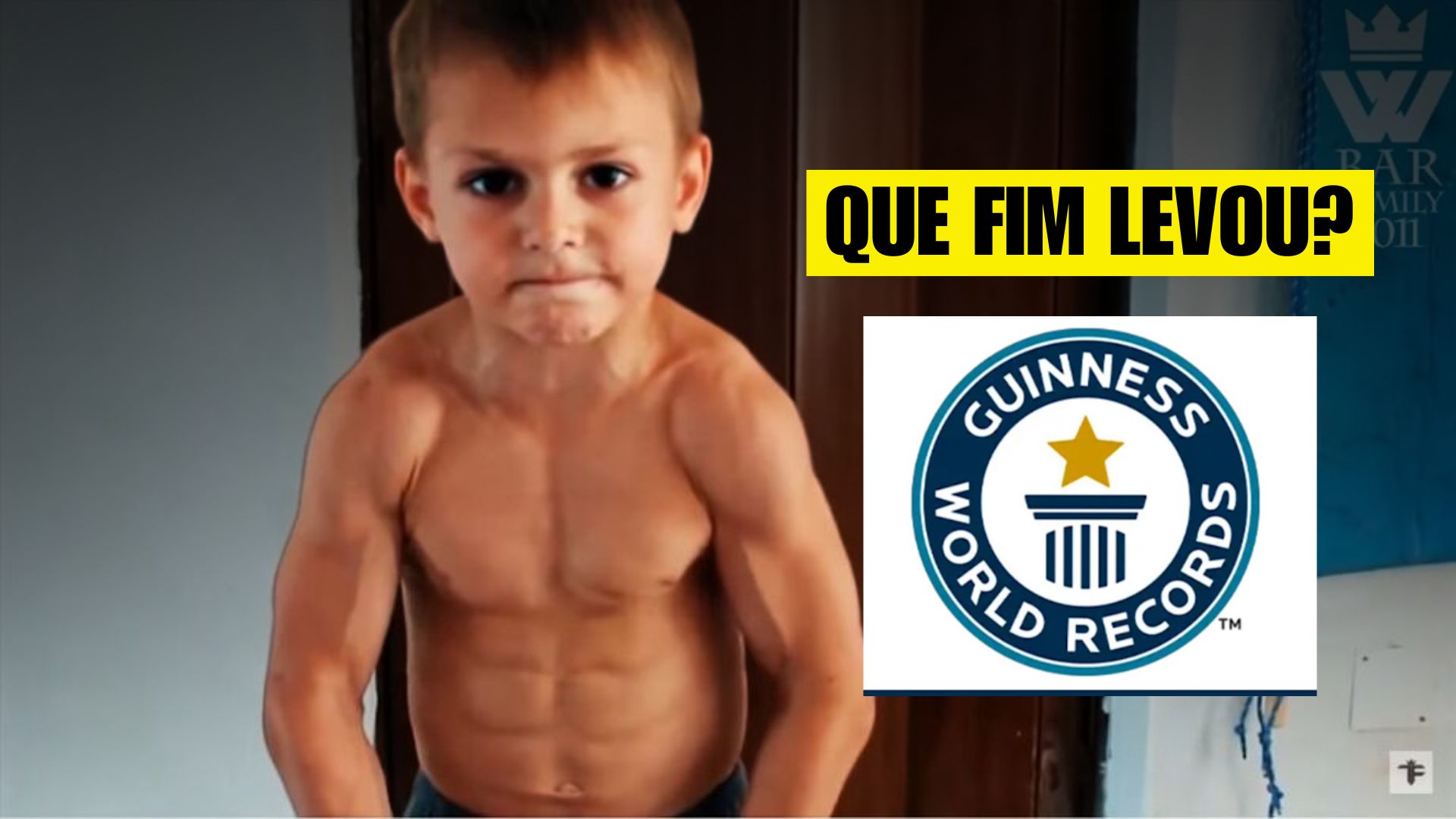 Giuliano Stroe, o ex-menino mais forte do mundo, trocou os recordes infantis pelo boxe e hoje mostra sua rotina esportiva no ringue.