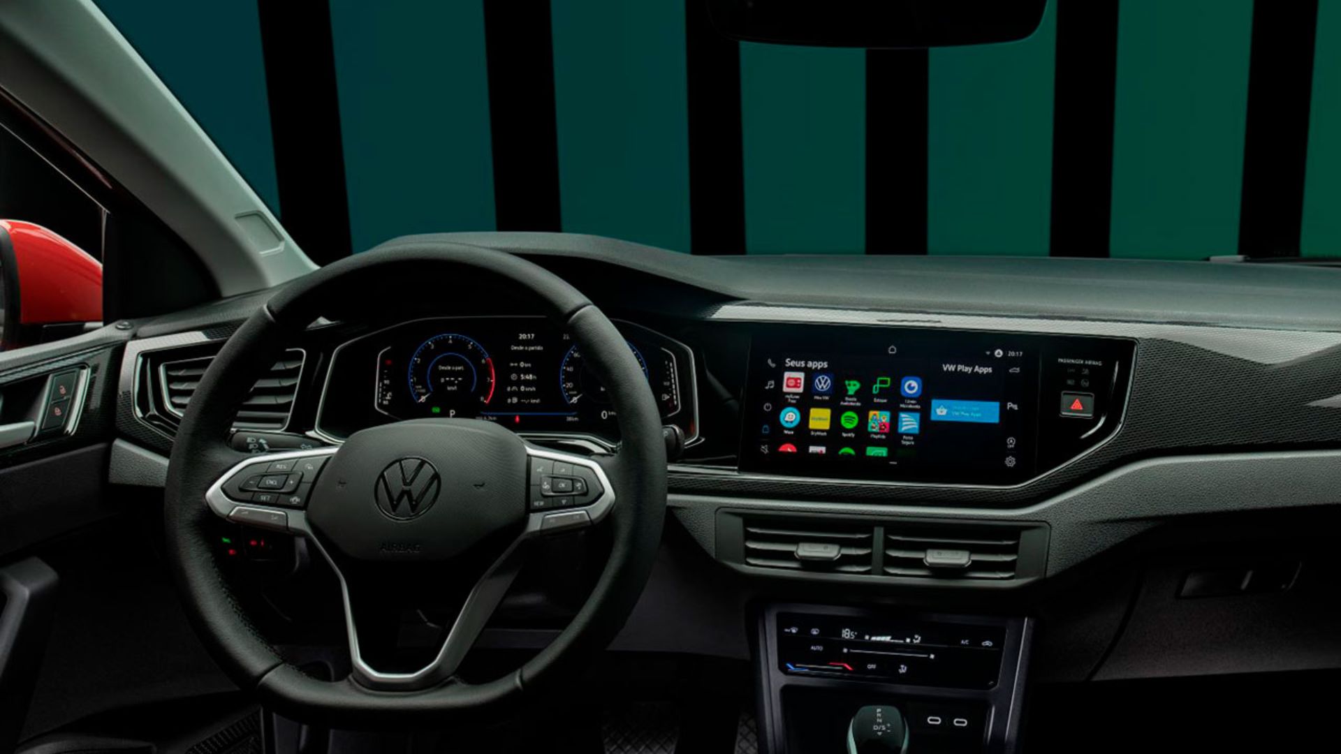 Volkswagen Polo 2026 chega ao Brasil com motor turbo, câmbio automático, painel digital e preços entre R$ 93.660 e R$ 133.490.