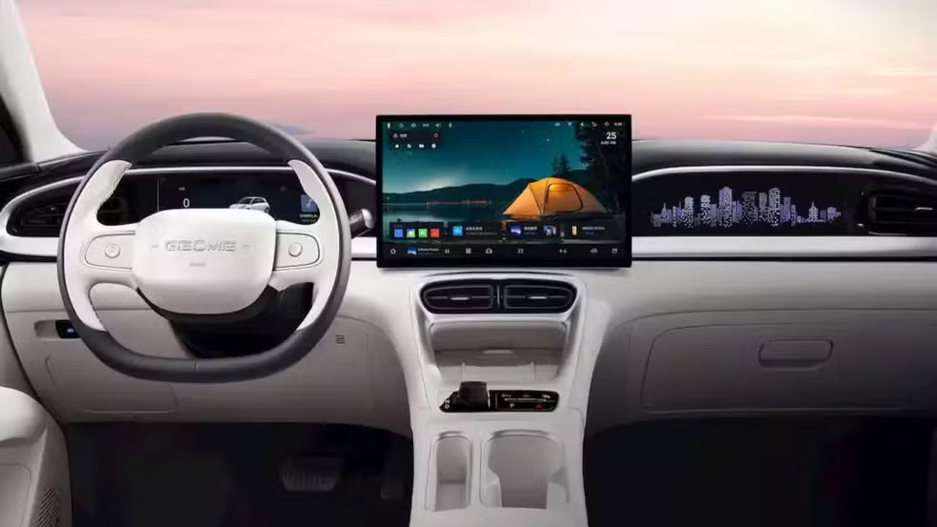 Geely EX2 chega ao Brasil em novembro com preço estimado de R$ 150 mil, autonomia acima de 300 km e pacote completo de segurança.