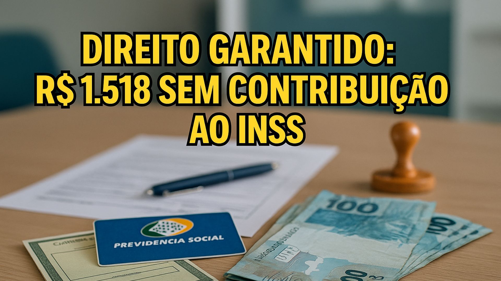 Idosos e pessoas com deficiência podem receber R$ 1.518 mensais do BPC do INSS sem contribuição, se inscritos no CadÚnico.