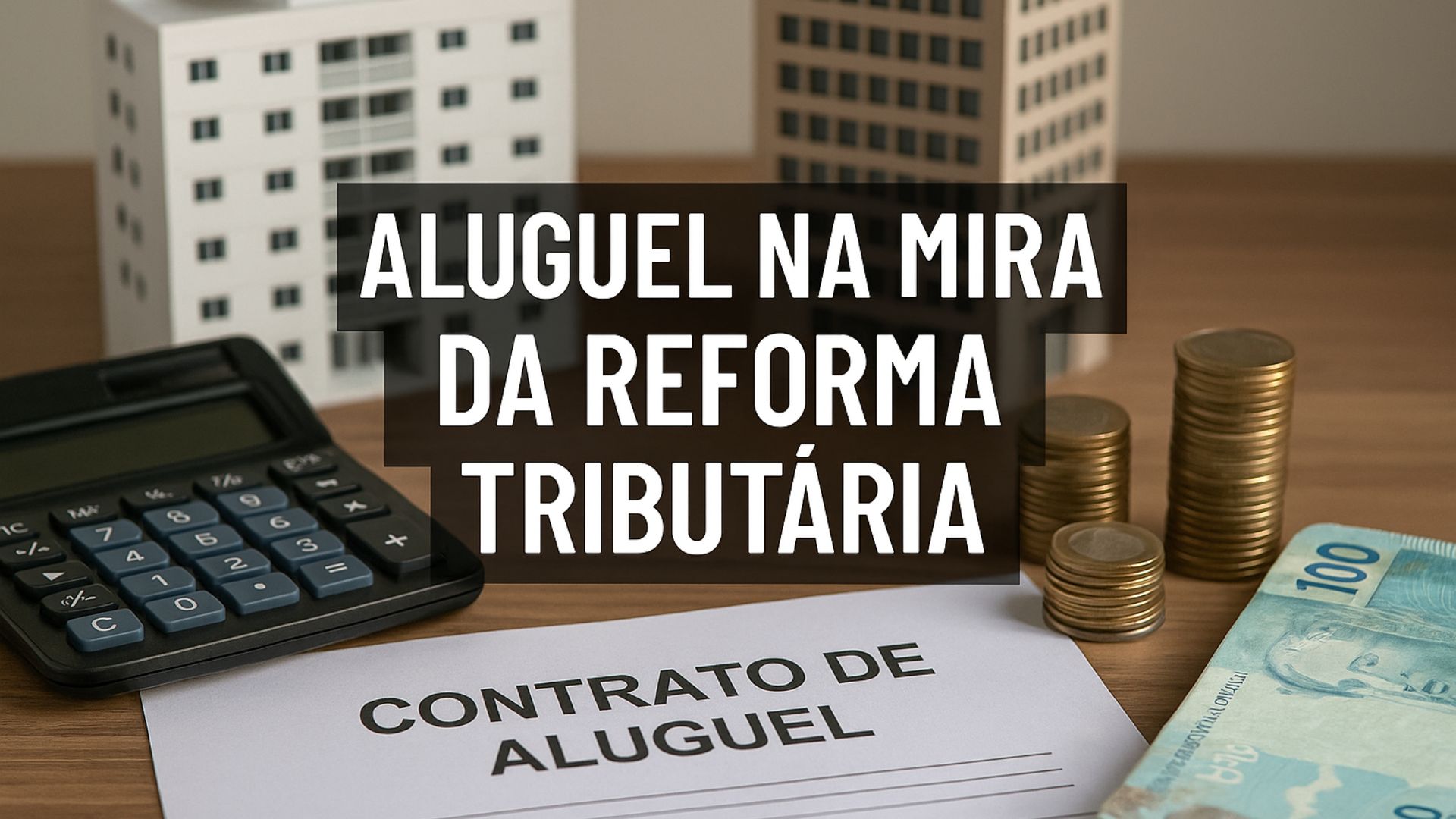 Reforma tributária muda regras do aluguel com IBS e CBS a partir de 2026. Veja quem será afetado e como funcionam os redutores.