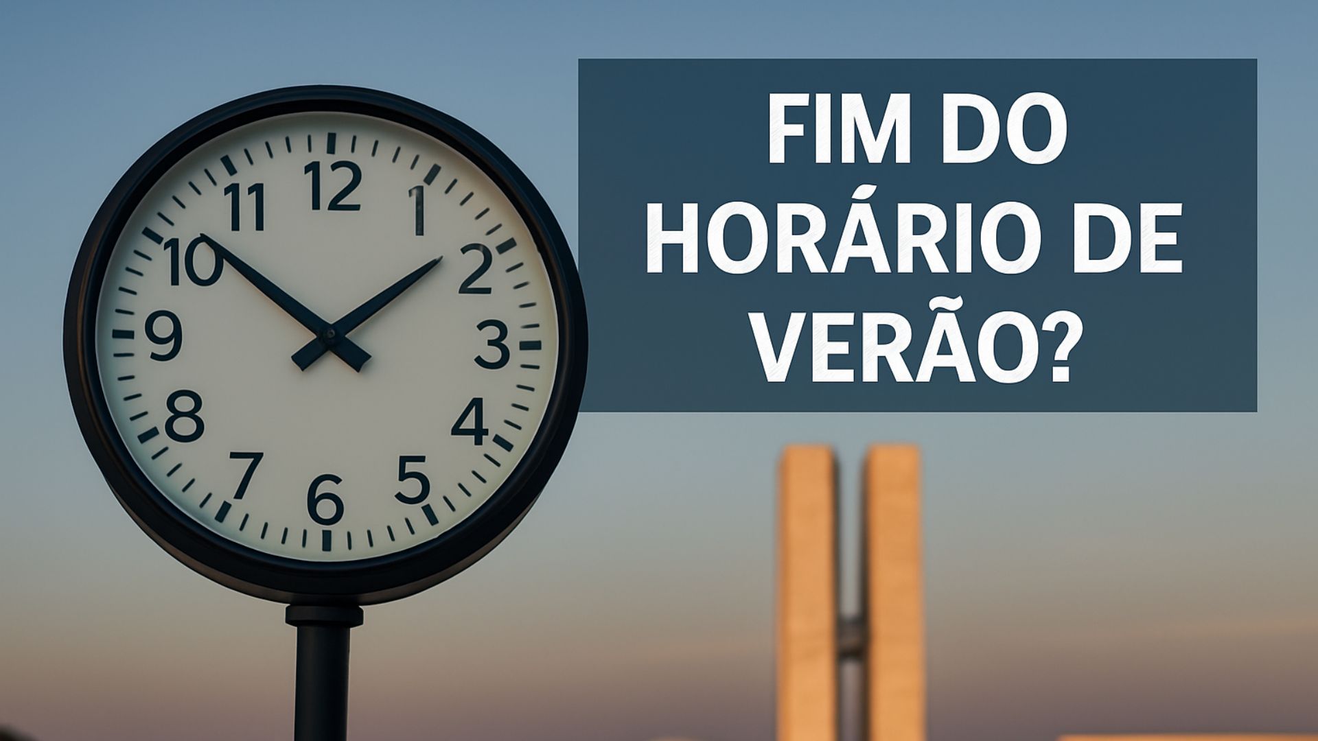 Câmara aprova projeto que proíbe o horário de verão no Brasil, alegando riscos à saúde e falta de economia de energia.