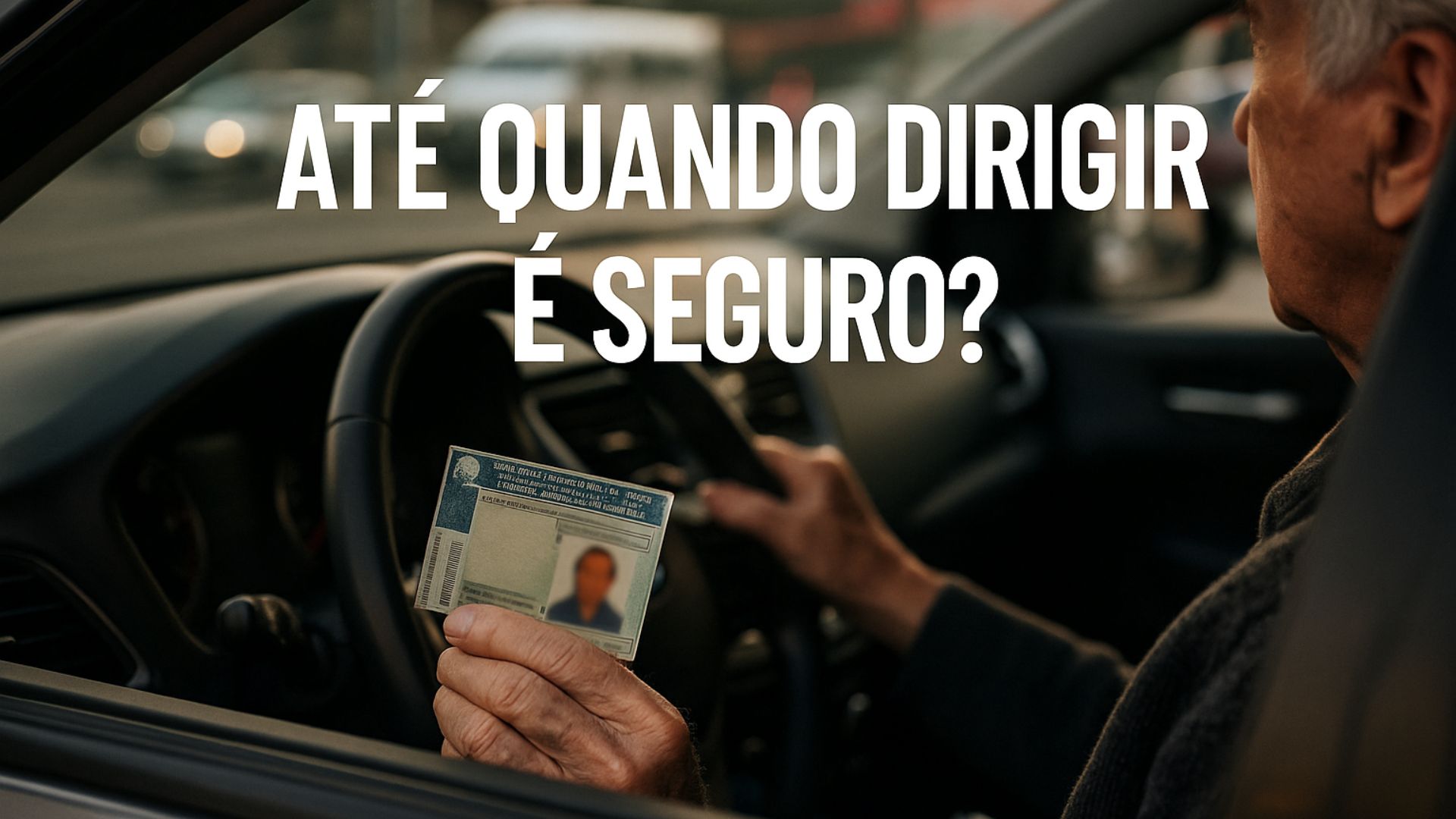 Estudo indica que motoristas acima de 75 anos perdem reflexos e atenção, elevando riscos no trânsito. Avaliações médicas são essenciais.