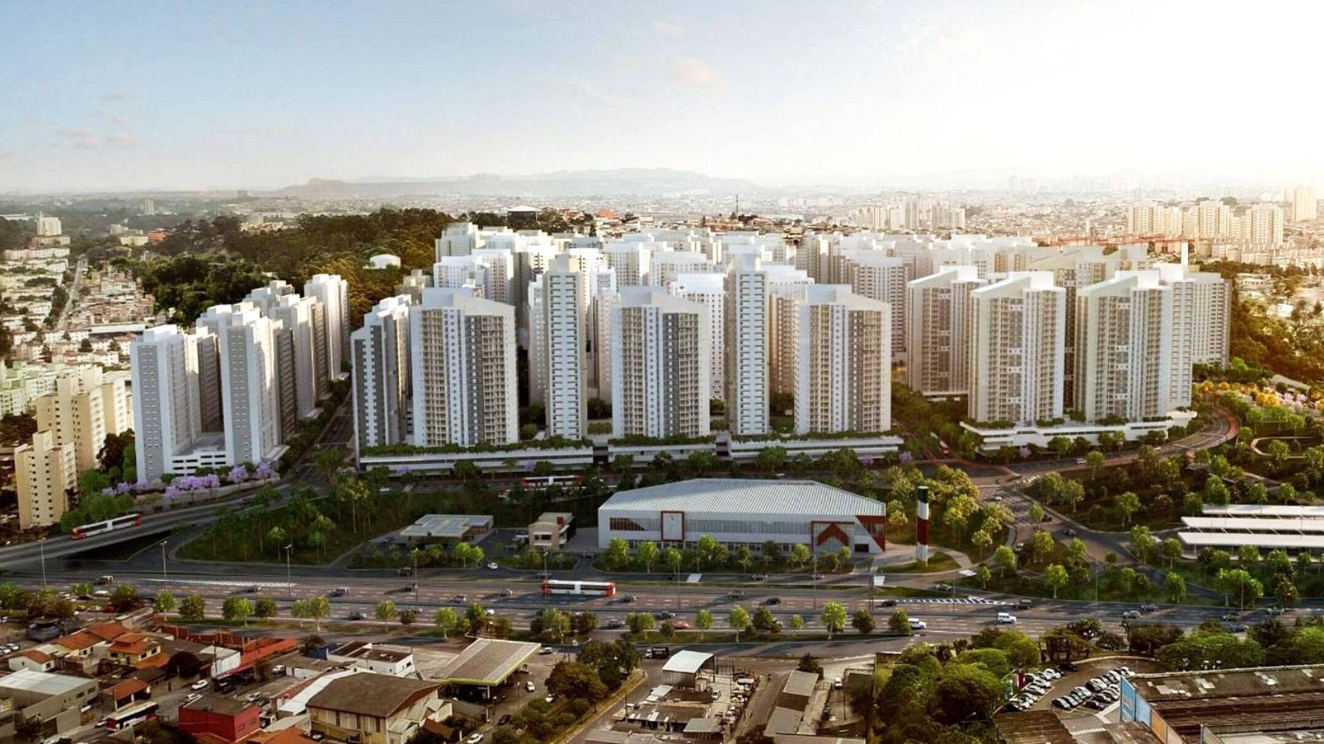 Reserva Raposo, maior condomínio do Brasil em São Paulo, terá 80 mil moradores até 2030 com escola, UBS e estrutura de cidade inteligente.