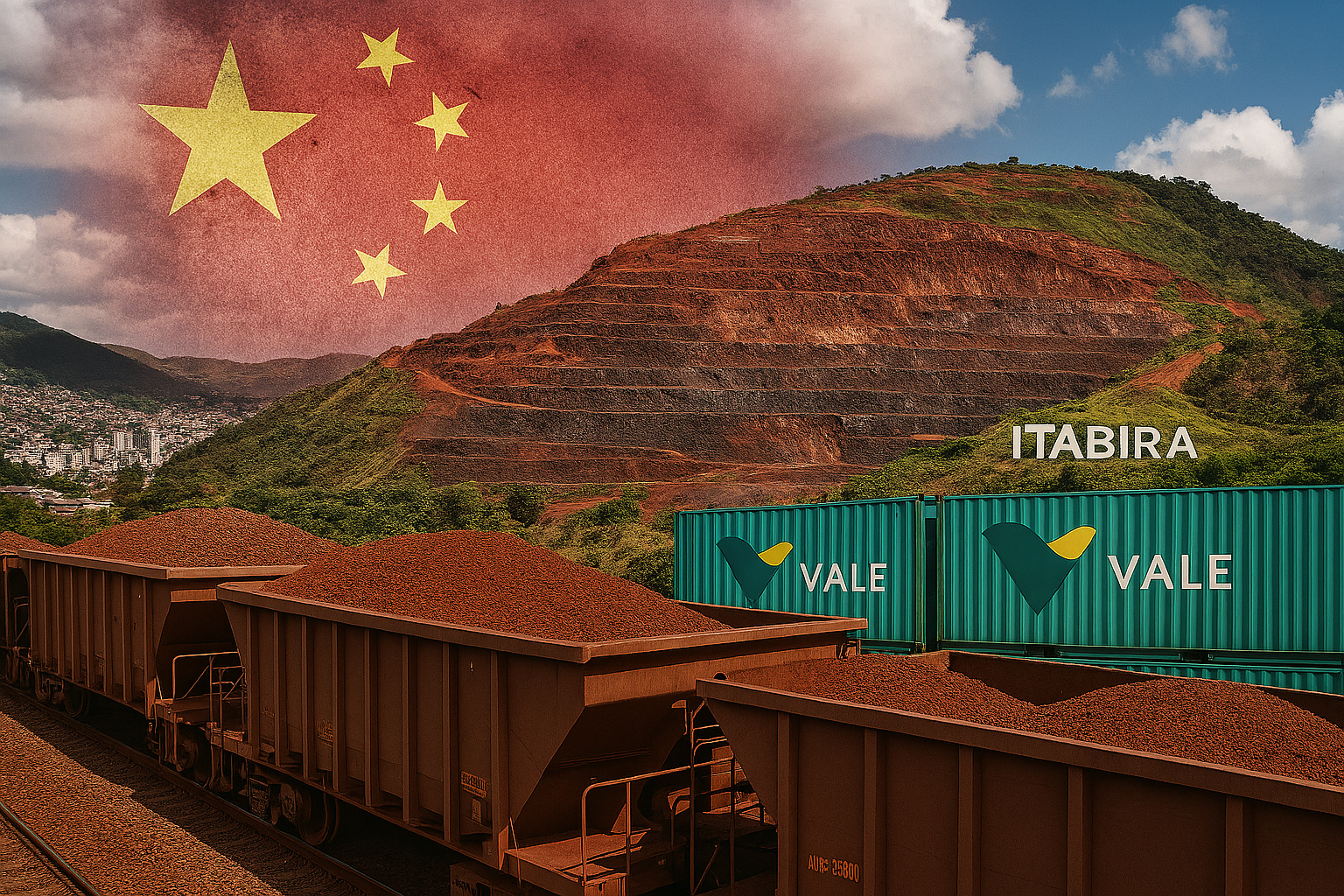 Itabira, o berço da Vale: cidade mineira que revelou as jazidas de ferro mais famosas do país e ajudou a companhia a exportar mais de 3 bilhões de toneladas para a China