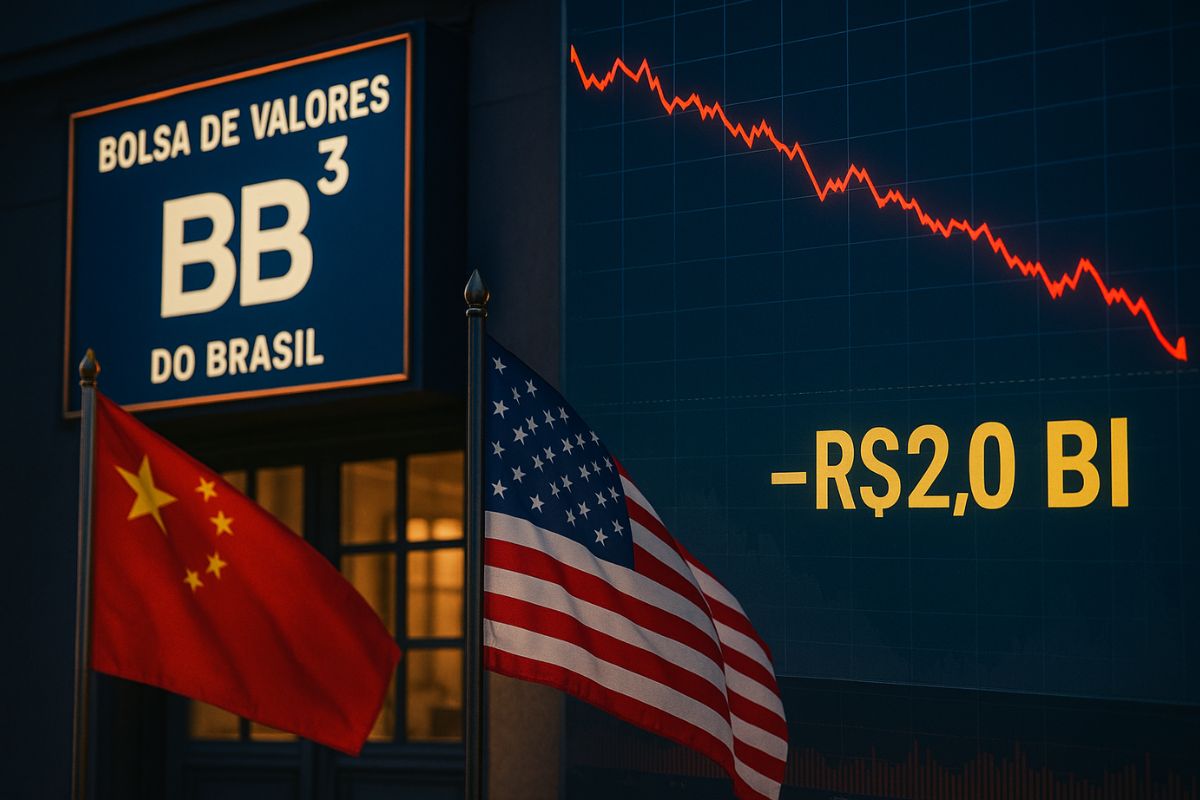 Bolsa brasileira perde mais de R$ 20 bilhões em 2024 com fuga de capital estrangeiro