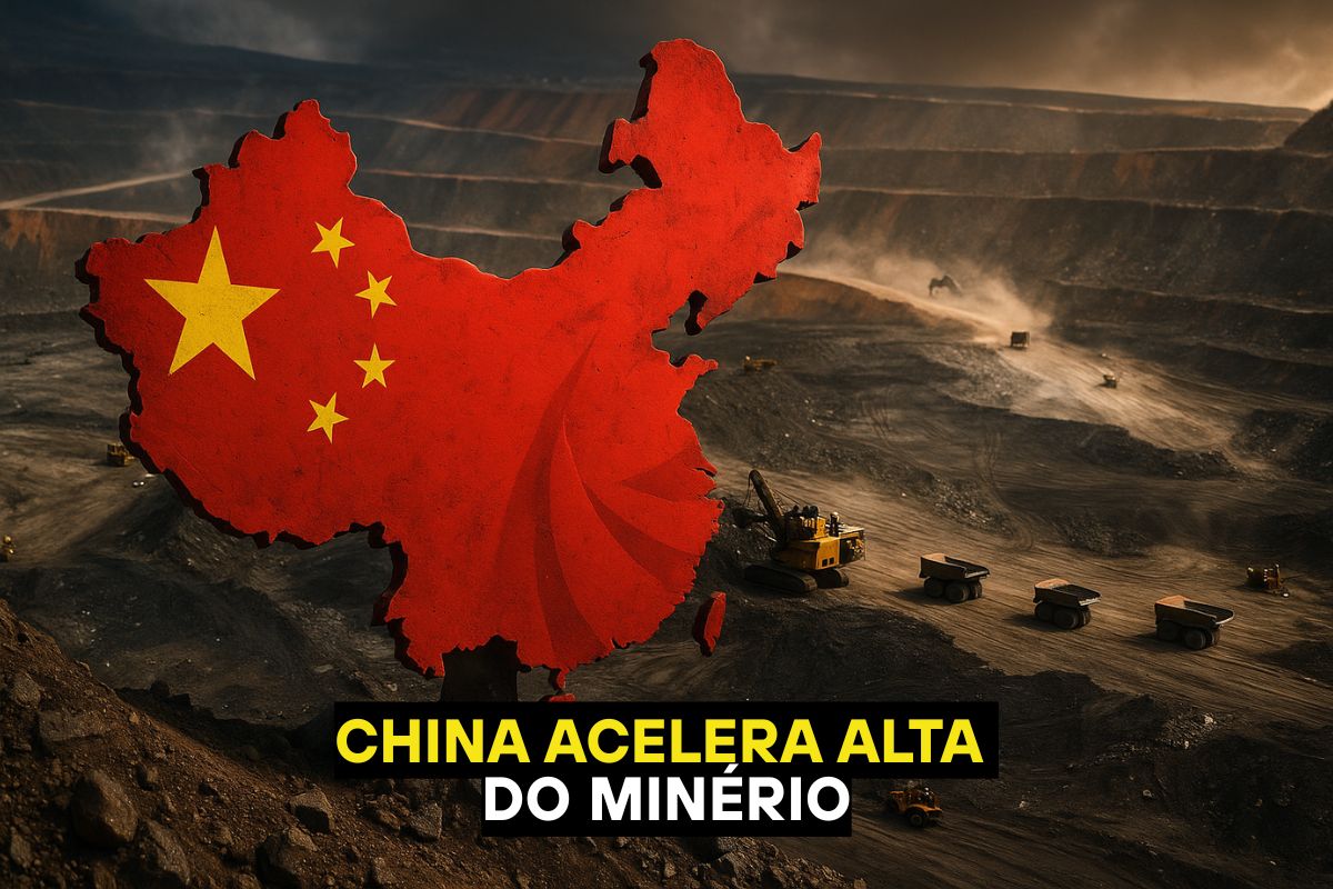 Minério de ferro dispara na China e gera temor de pressão global no mercado