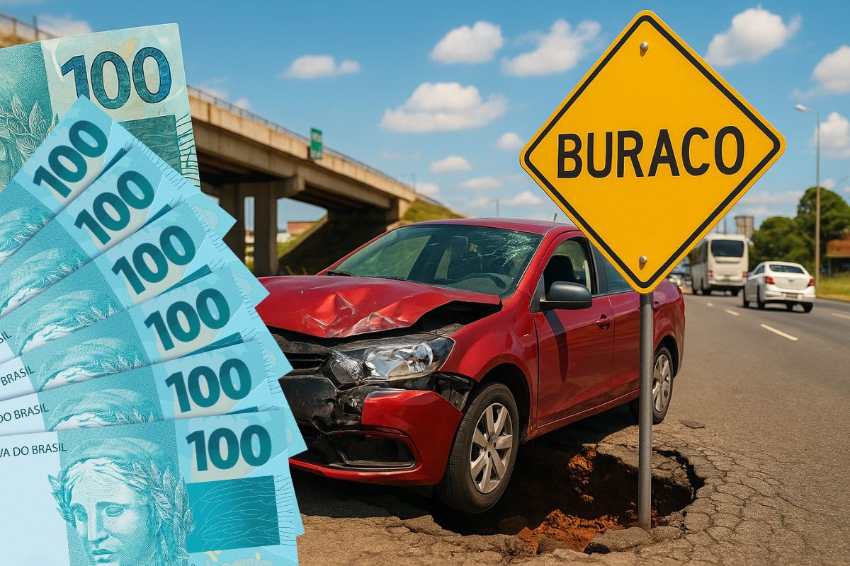 A Justiça condenou concessionária a pagar indenização de mais de R$ 67 mil a motorista que capotou após buraco em rodovia federal BR-040.