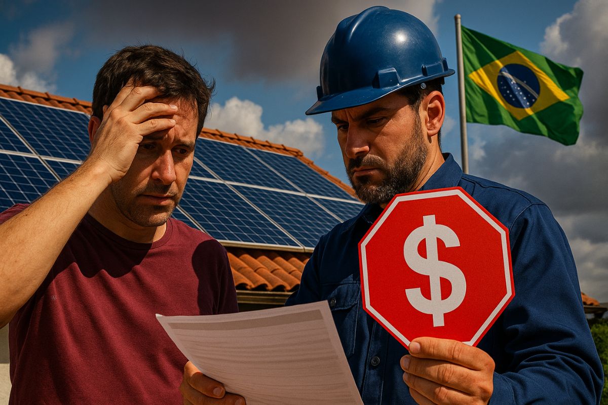 Sistemas de energia solar off grid são legais e independentes da rede, mas consumidores vêm recebendo multas abusivas apenas pela redução do consumo registrado no medidor. A Justiça já tem mandado indenizar.