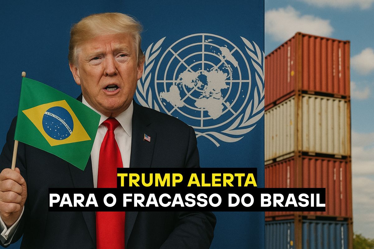Na ONU, Donald Trump disse que o Brasil fracassará sem os Estados Unidos, criticou tarifas injustas e citou encontro com Lula em meio a tensão bilateral.