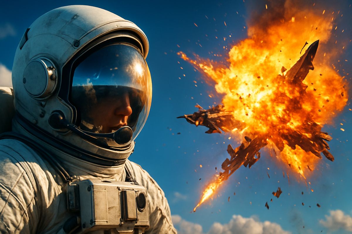 No espaço não existe barulho: o som não se propaga no vácuo, mas astronautas se comunicam por rádio e até explosões de naves seriam silenciosas.