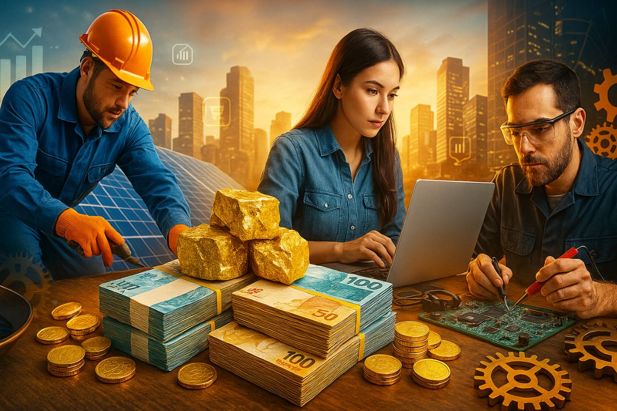 Profissões técnicas e práticas sem diploma já pagam até R$ 12 mil no Brasil em 2025