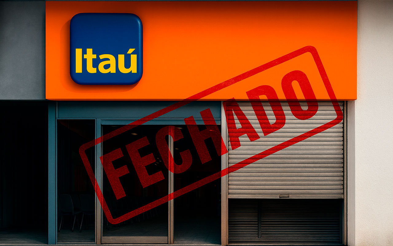 O que está acontecendo com o Itaú? Banco fecha 227 agências e deixa clientes apreensivos enquanto 97% das operações migram para o app