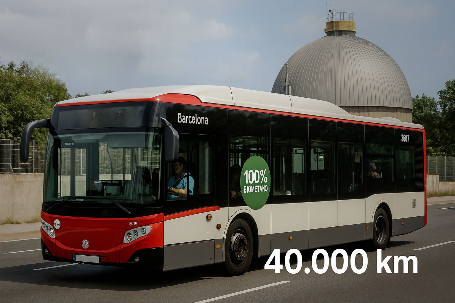 Ônibus que roda com fezes humanas? Barcelona testa tecnologia de biometano e veículo já percorreu mais de 40 mil km sem diesel
