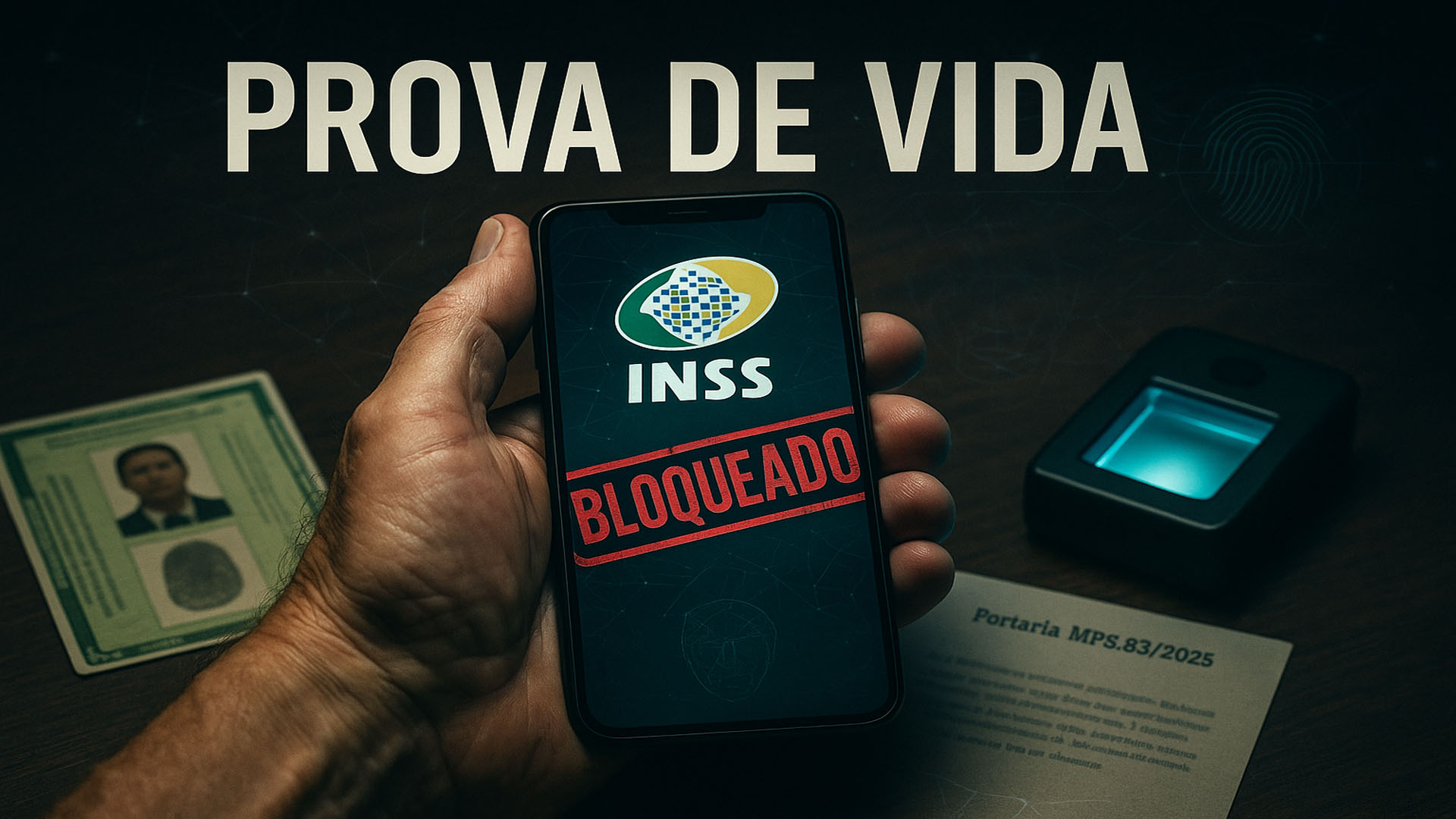 Portaria MPS 83 2025 suspendeu por 6 meses bloqueios por falta de prova de vida e agora o INSS cruza dados automaticamente para evitar deslocamentos