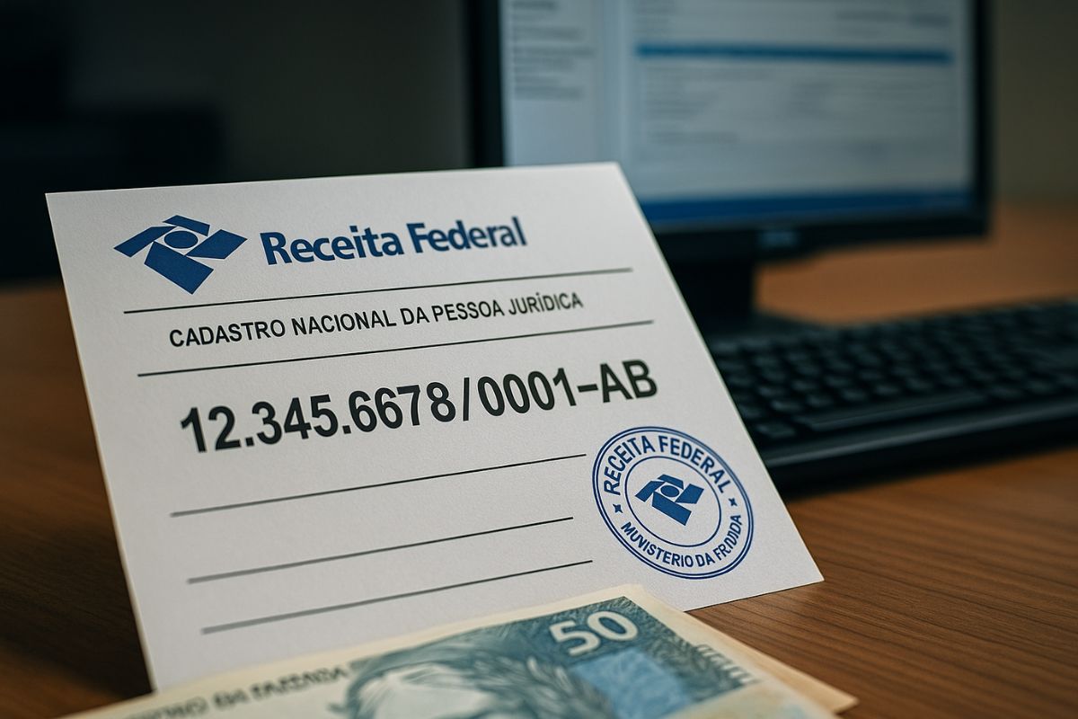 Receita Federal vai emitir CNPJ com letras a partir de julho de 2026; medida ligada à reforma tributária garante novas inscrições de empresas sem esgotar o cadastro.