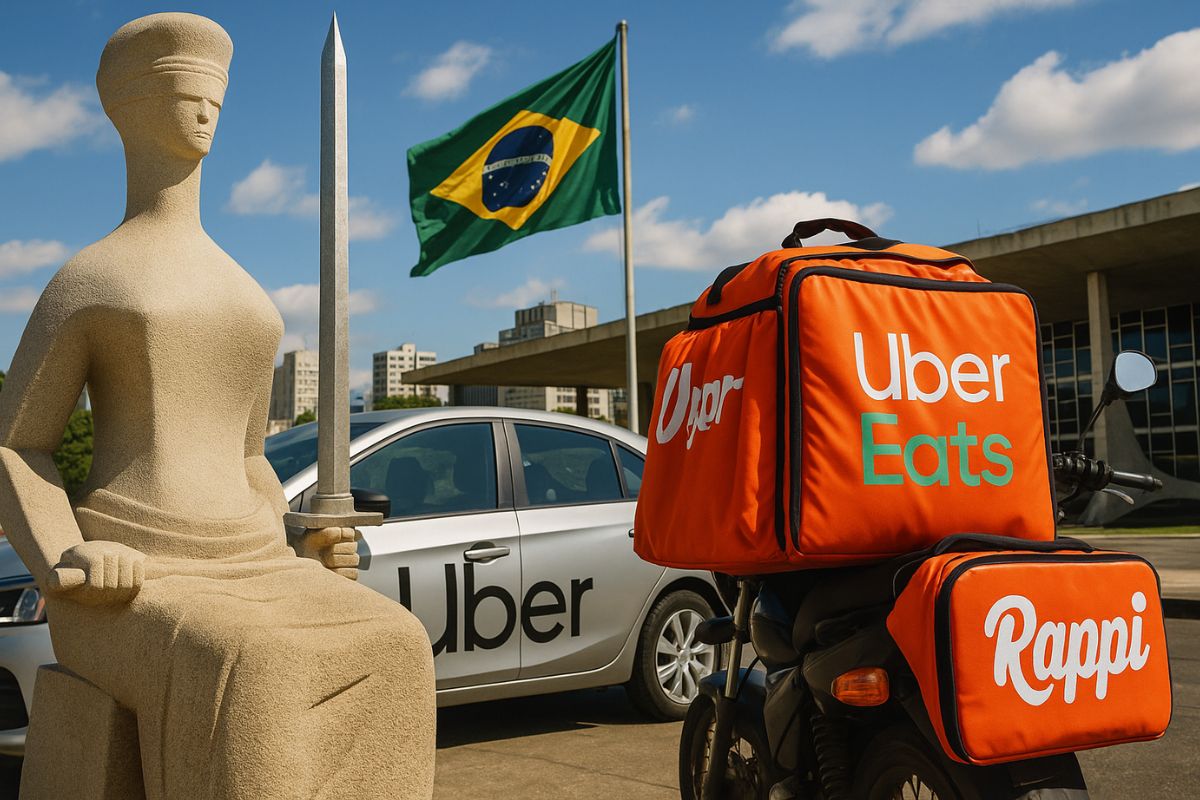 Julgamento histórico no STF pode acabar com modelo de negócios de aplicativos no Brasil e obrigar vínculo CLT para motoristas e entregadores
