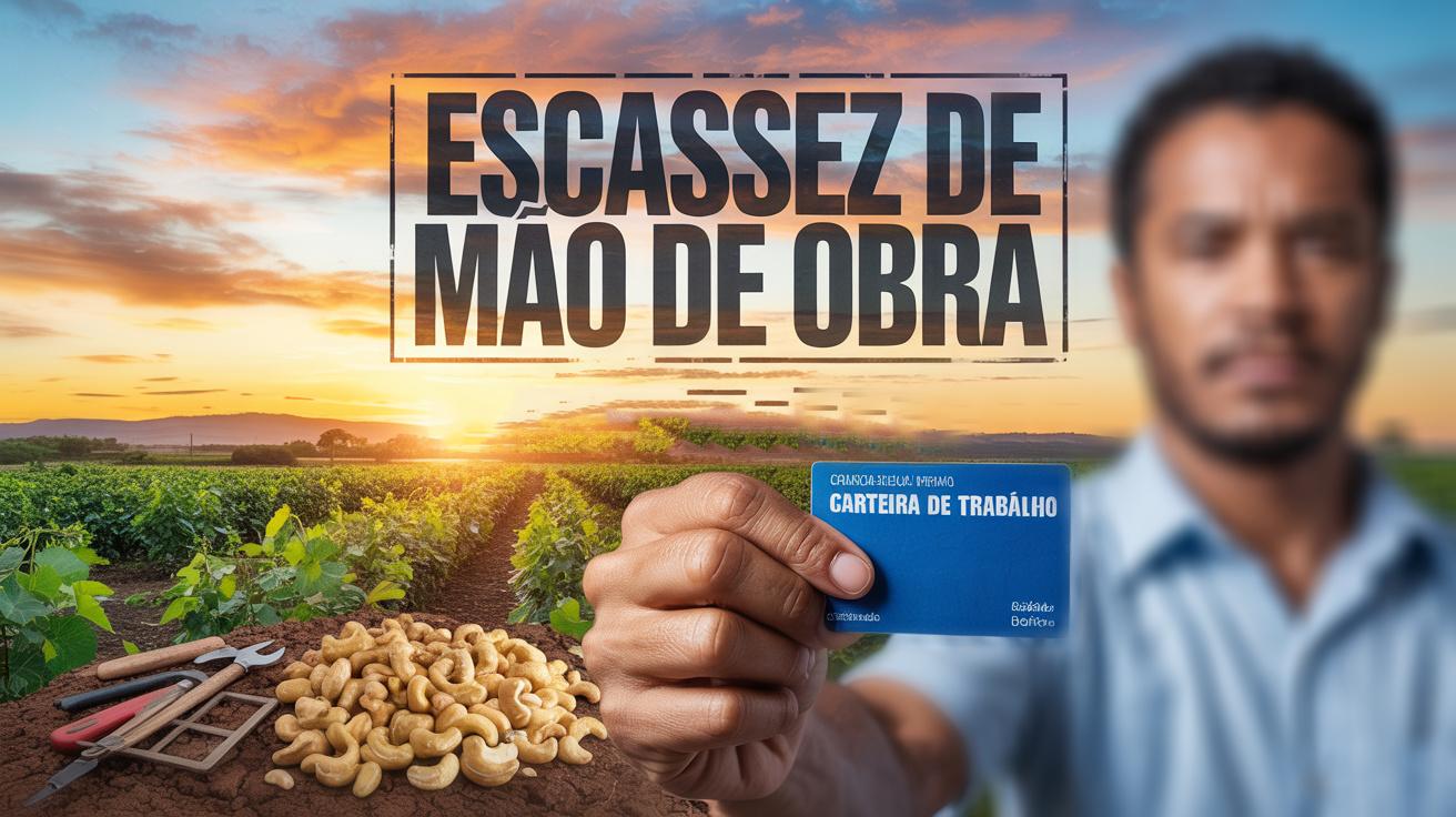 Nordeste enfrenta falta de trabalhadores rurais em 2025, mesmo após mudanças no Bolsa Família, e produção agrícola corre risco.
