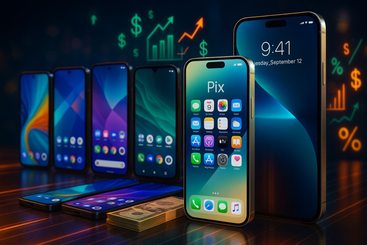 Sete celulares com melhor custo-benefício para comprar em setembro de 2025