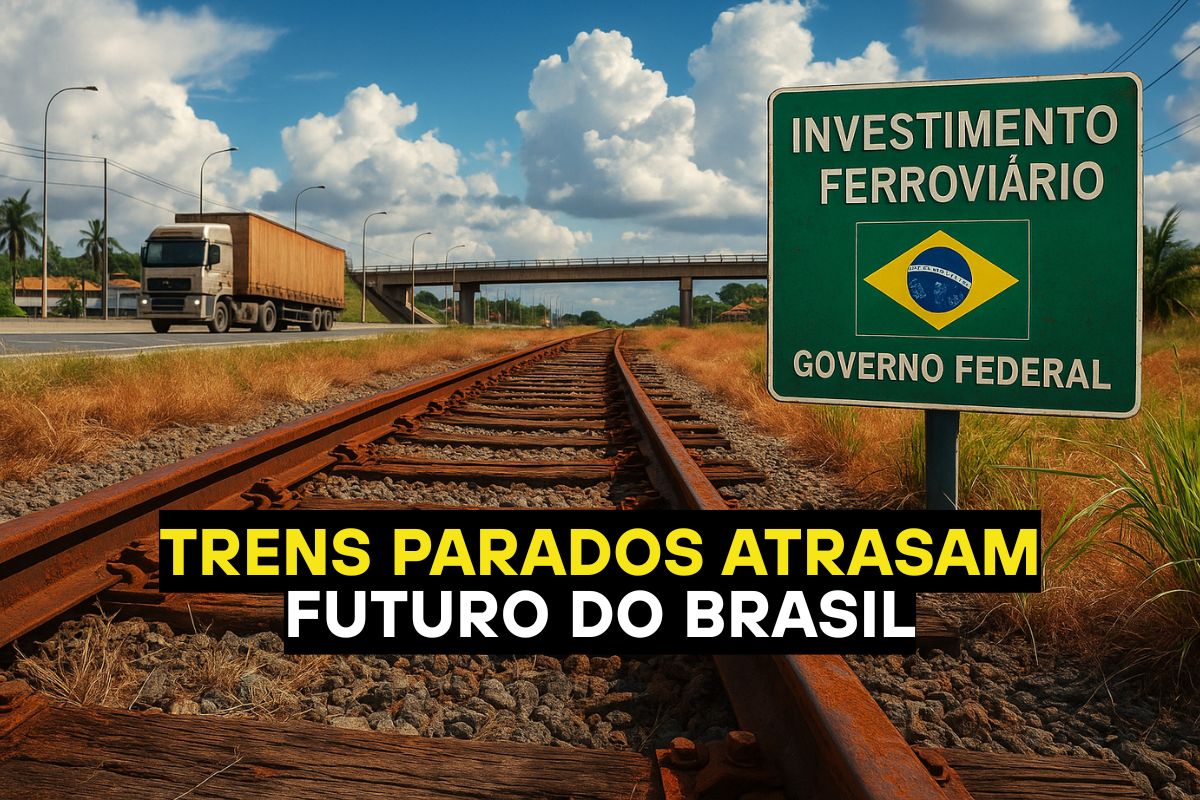Relatório do TCU expõe a ferrovia fantasma: 56% da malha ociosa, com impacto no frete e no bolso, fruto de décadas de baixo investimento