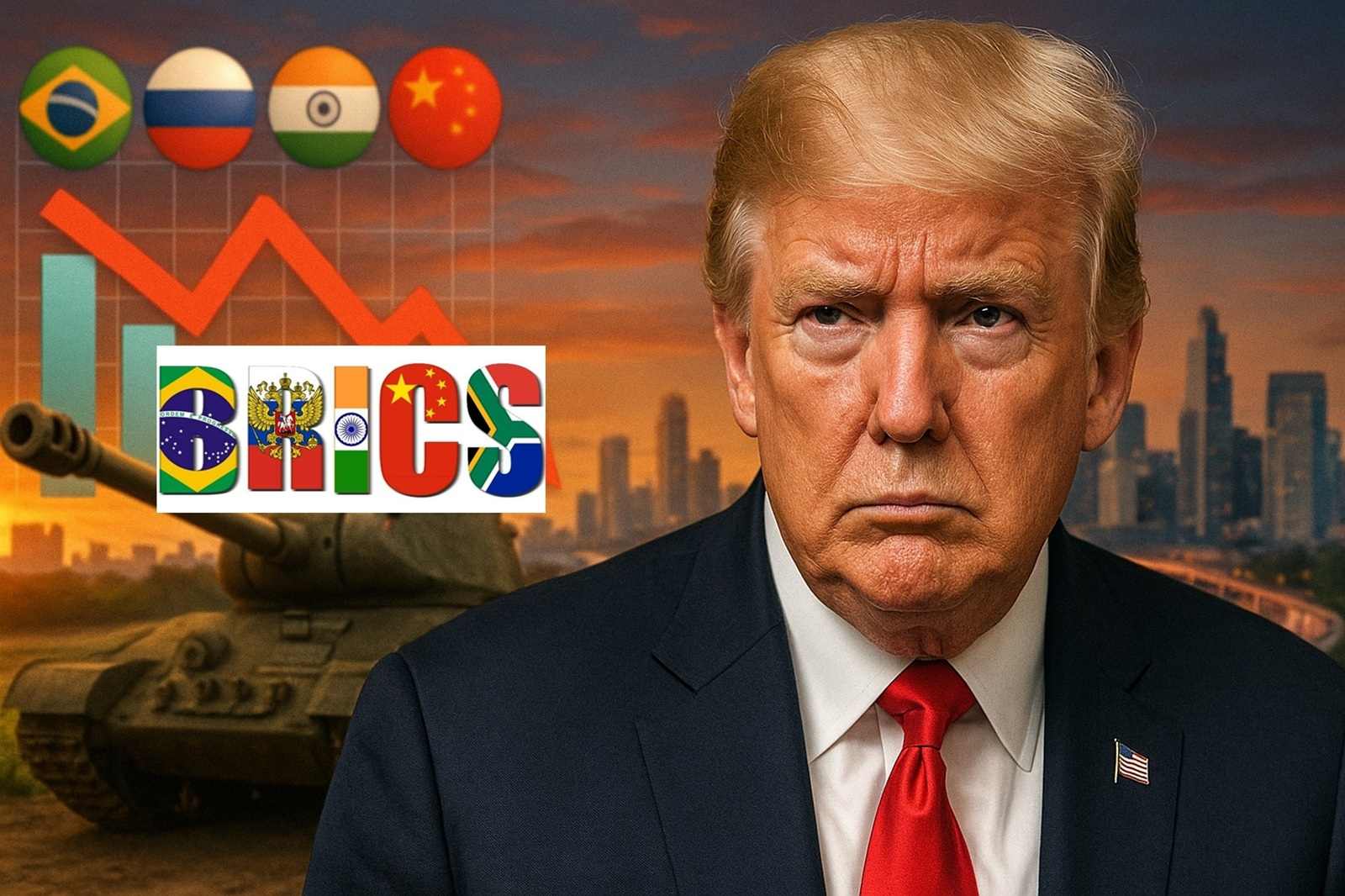 BRICS avança sobre o poder dos EUA: bloco domina 43,6% do petróleo e pode atrair até países aliados de longa data dos americanos.