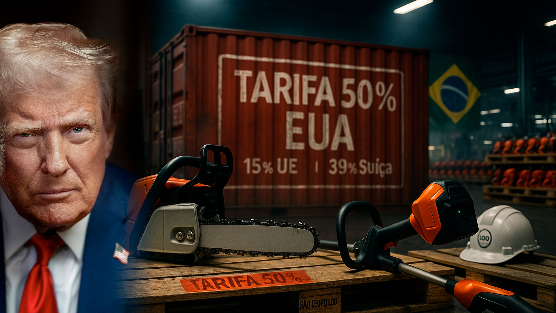 “Tarifas vêm e vão. Nós ficamos” CEO da Stihl reage ao tarifaço de Trump e mantém o Brasil no centro do mapa