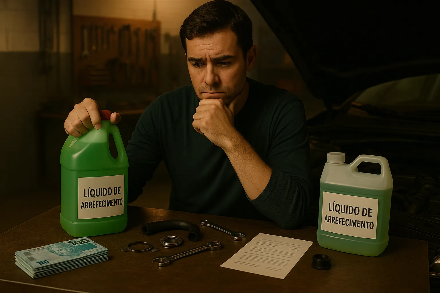 Troca preventiva de líquido de arrefecimento por R$ 120 evita superaquecimento que pode fazer você gastar quase R$ 10 mil no motor