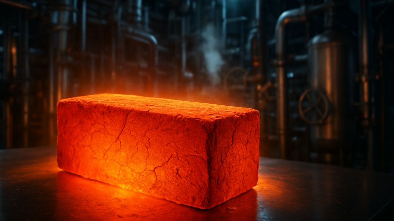 Um simples tijolo aquecido a 2.000 graus pode descarbonizar a indústria, substituindo 75% dos combustíveis fósseis e criando um mercado trilionário