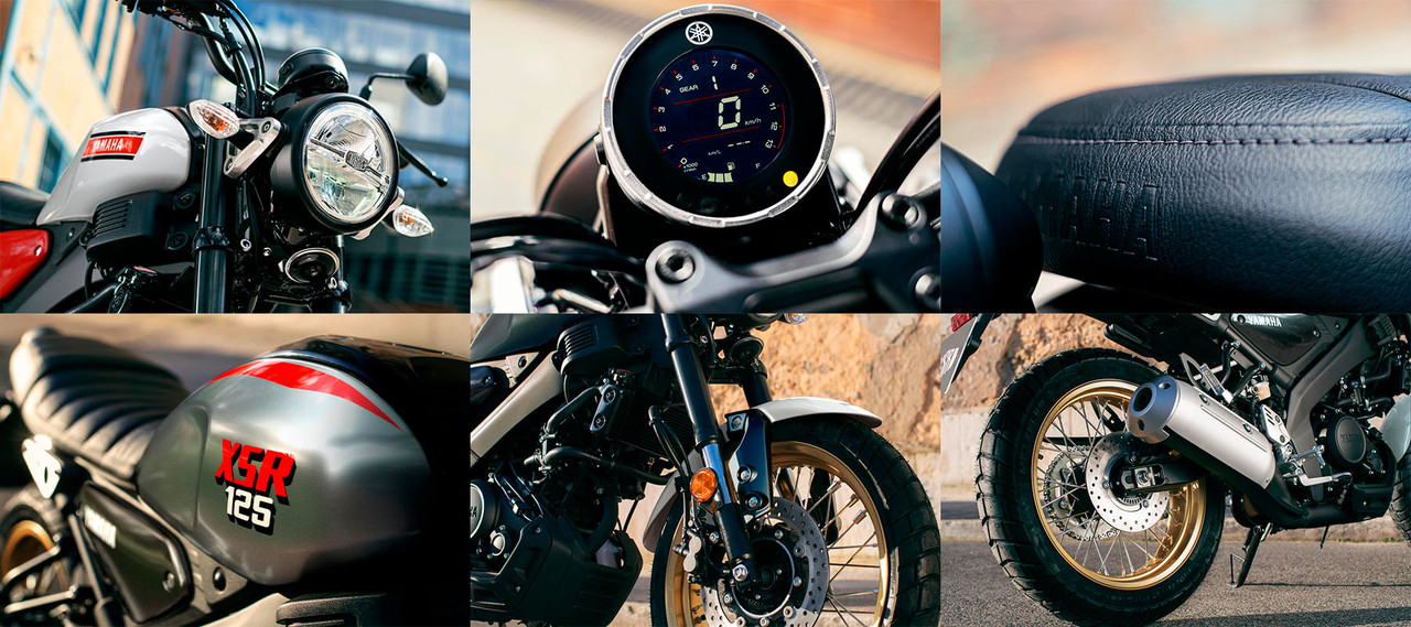 Yamaha XSR125 Legacy chega com motor monocilíndrico de 15 cv, câmbio de 6 marchas, até 47 km/l de consumo, tanque de 10 litros e estilo retrô com tecnologia moderna