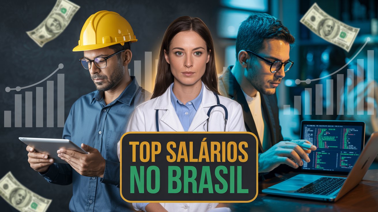Estudo da Firjan 2024 revela as profissões com os maiores salários de admissão no Brasil, com engenharias liderando o ranking.