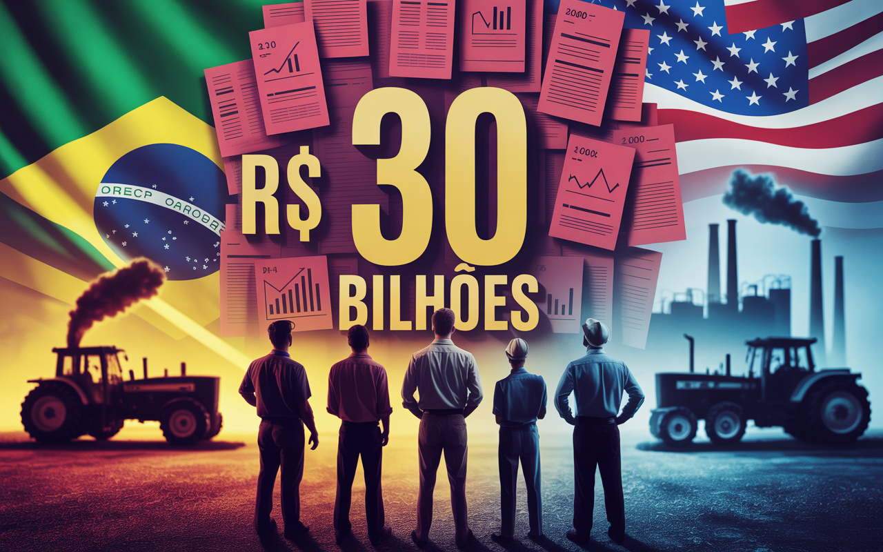 Mesmo com o Brasil prometendo R$ 30 bilhões em socorro ao agro e à indústria para enfrentar as tarifas de 50%, associações alertam: 'dinheiro não cobre as dívidas geradas pelo tarifaço dos EUA’