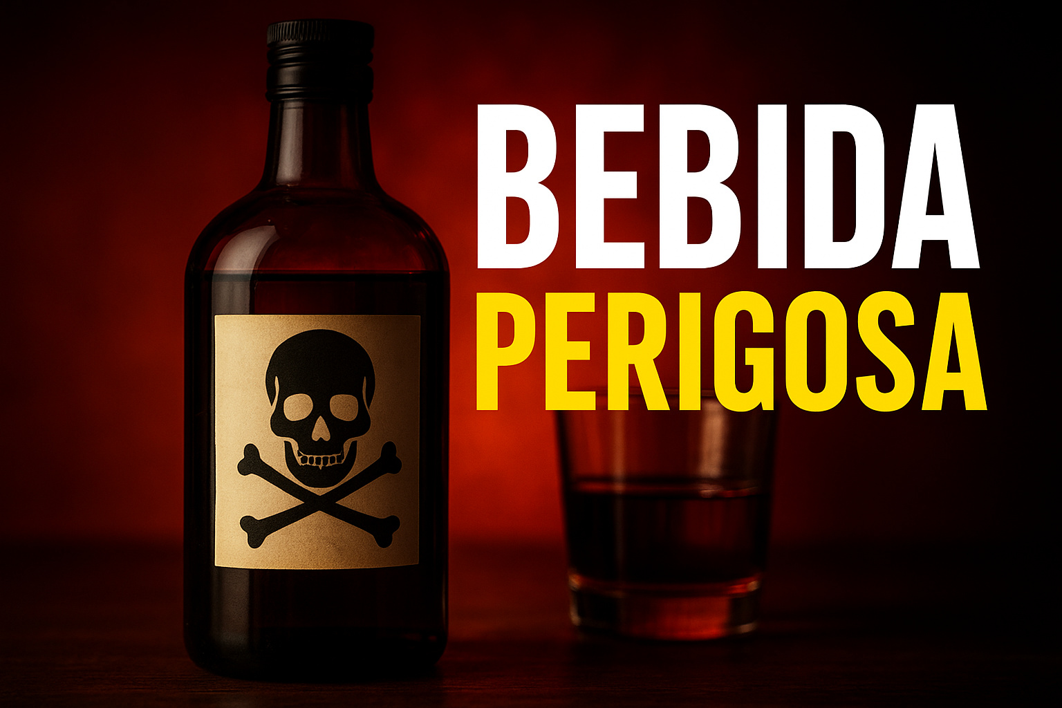 Bebida alcoólica de marca famosa vira tragédia: metanol causa mortes, cegueira e levanta suspeita de sabotagem no mercado